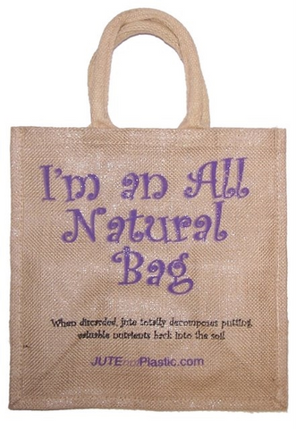 Jute Tantra Bag - I'm All Natural Bag